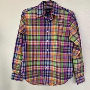 Ralph Lauren Golf Plaid Button Down